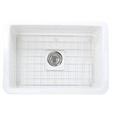 27-Inch Undermount Fireclay Kitchen Sink